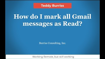 How do I mark all Gmail or Google Workspace messages as Read?