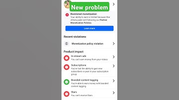 Monetization impacted 😥 new problem #facebook #shorts