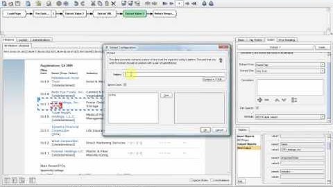 Building a Kapow Robot for the StrikeIron Kapow Web Data Service