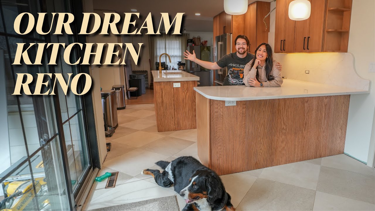 DIY Pole Wrap Install!! | OUR DREAM KITCHEN RENOVATION