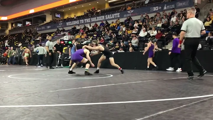 Gable Fox (UNI) vs. Zac Cowan (BU) pt.1