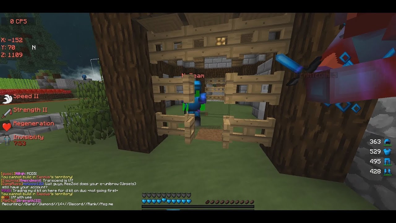 THEY LEFT THEIR FENCE GATES OPEN + HELD HOSTAGE BY FANS - VeltPvP [1] (Minecraft PvP) - YouTube