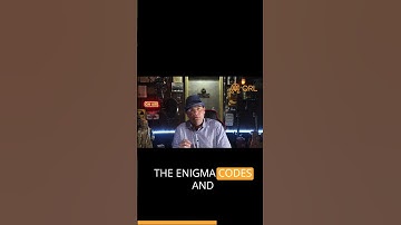 Alan Turing + Team Cracking Enigma Machine- History of Cryptography