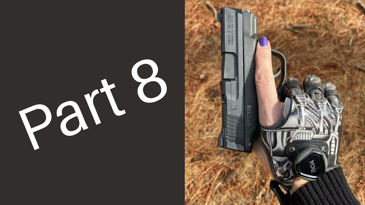 Part 8 : .308 Caliber : Angie Lott Shooting Lessons With Titanium Prosthetic Fingers!