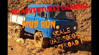 rc adventures channel scale uaz 39094 model offroad 4x4 mud run