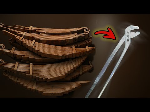 از فنر زنگ زده کامیون تا آچار حرفه ای ساخت آچار کلاخی دست ساز از ضایعات فلزی