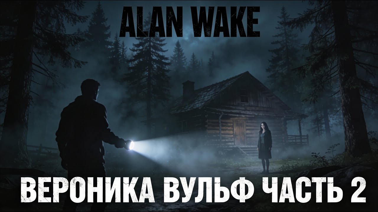 Alan Wake c Вероникой Вульф. 2 серия