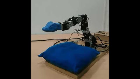 A raspberry pi DIY robot snake is dancing for fun