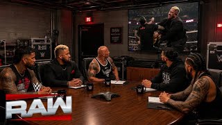 WHAT HAPPENED AFTER RAW?!The Rock Calls an EMERGENCY Bloodline Meeting Backstage After CHAOS Erupts!