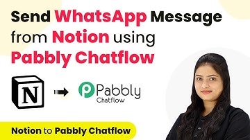 How to Send WhatsApp Message from Notion using Pabbly Chatflow Automatically | Notion to Chatflow