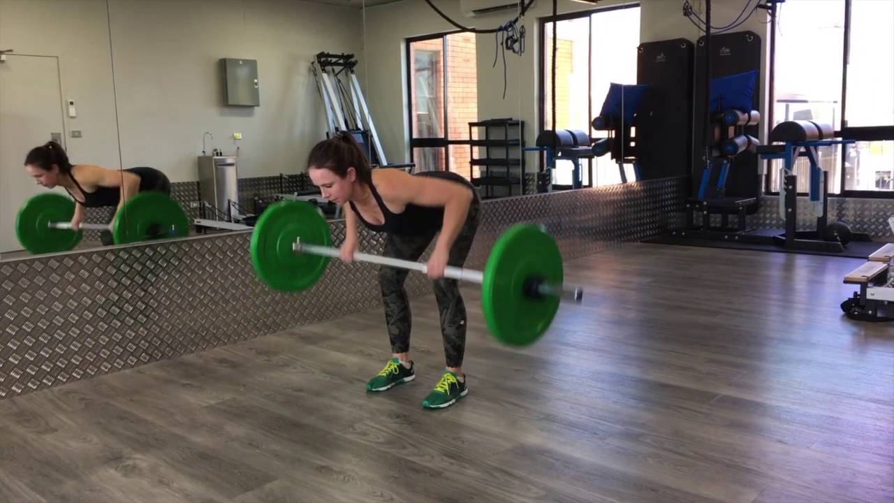Barbell /Pendlay Rows (Horizontal Pull) YouTube
