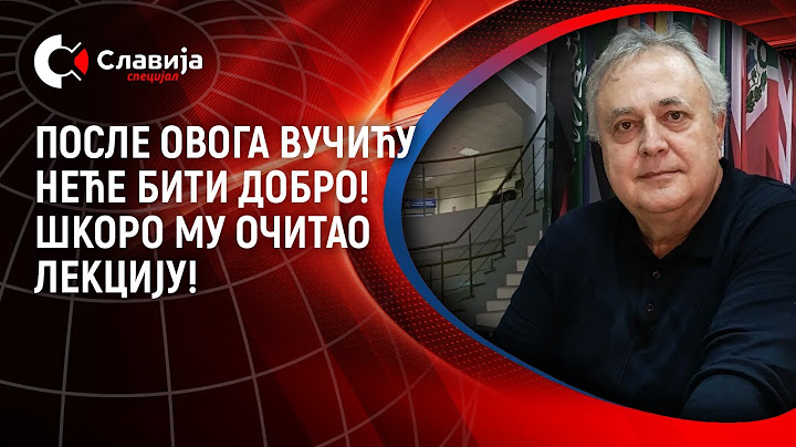 Srdjan Skoro - Posle ovoga Vučiću neće biti dobro!