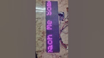 P10 RGB 2 Panel 16x32 RGB Matrix panel | Arduino Mega P10 RGB | 1/4 Scan Method | Hub75 | 3535