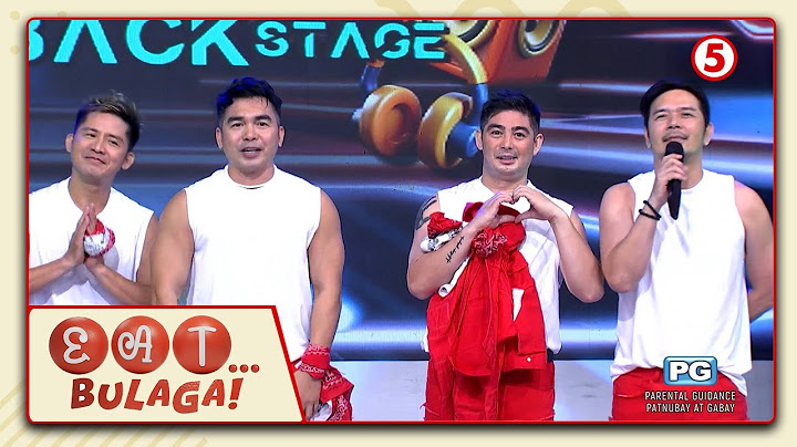 EAT BULAGA | StreetBoys of 'Rewind: The Comeback Stage'