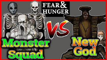 Monsters Vs God of Fear and Hunger | Playthrough with Commentary #fearandhunger #darkgame