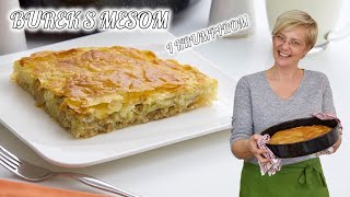 BUREK S MESOM (i krumpirom) OD TANKIH KORA koji uvijek svima uspije • ReciPeci Sandre Gašparić