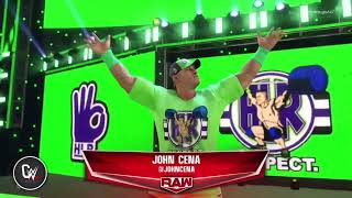 John Cena WWE 2K22 Entrance