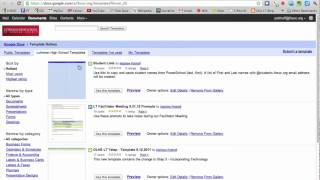 Techno Lunch Google Docs Overview
