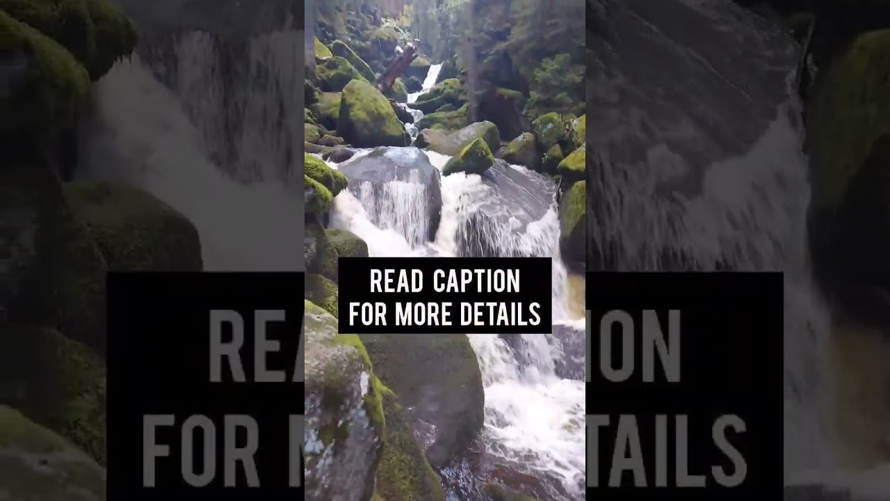 Highest waterfalls of Germany.