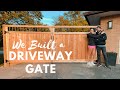 Building a privacy fence  cedar gate everything you wanna know cost materials tutorial