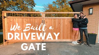 Building a Privacy Fence & Cedar Gate! Everything you wanna know (cost, materials, tutorial)