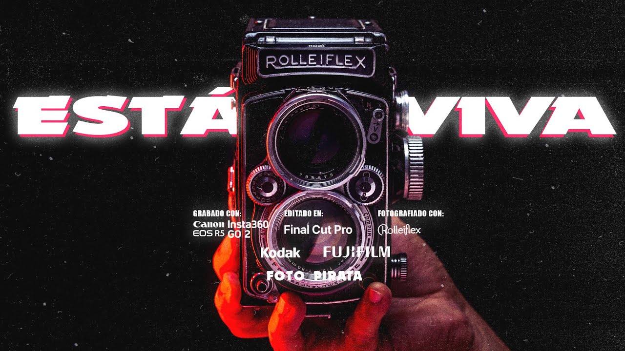 Reviví una Cámara ROLLEIFLEX de 1955 y así salieron las FOTOS 👀