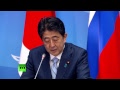 Путин и премьер-министр Японии подводят итоги встречи на полях ВЭФ