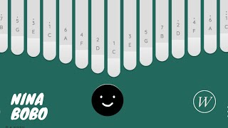 Easy Tabs Kalimba | Nina Bobo | Keylimba Apps untuk pemula screenshot 2