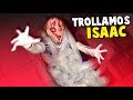 TROLLAMOS O ISAAC COM UM BONECO ASSASSINO NA SEXTA-FEIRA 13!!!