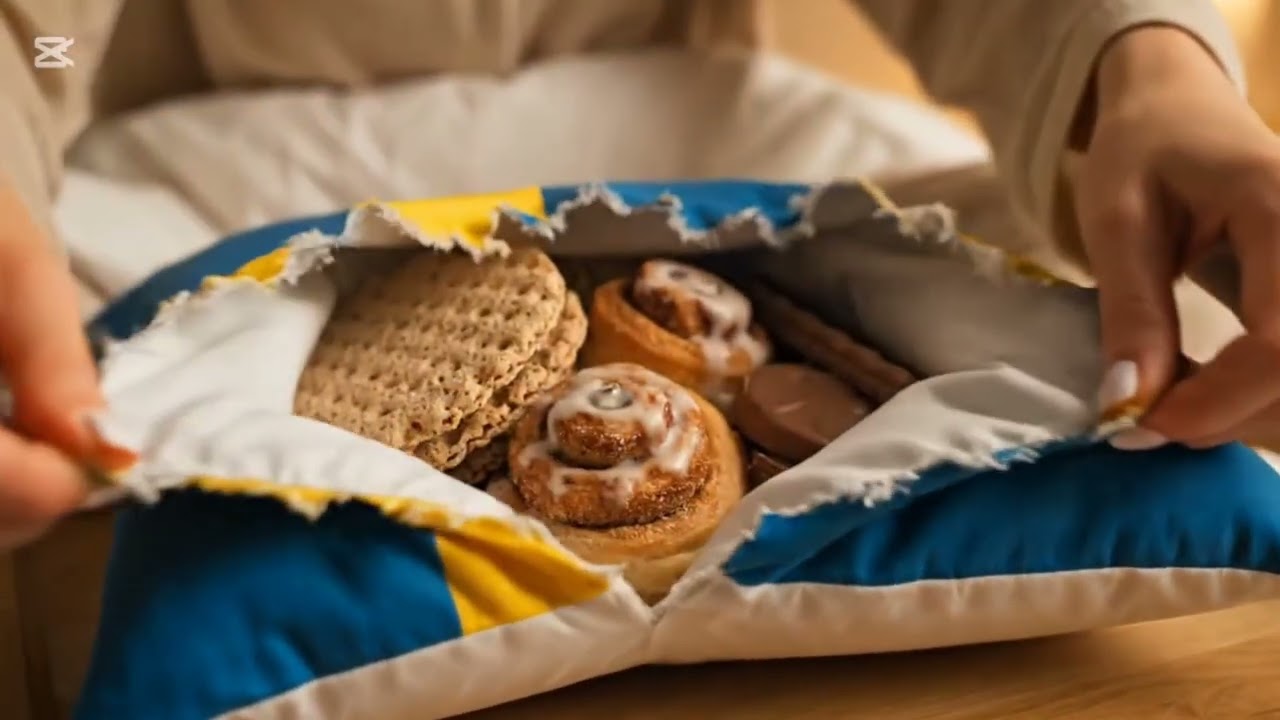 Which of these snack pillow would you open 🤔 😋 🥨🍔