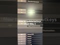 How to update hotkeys shop dota 2