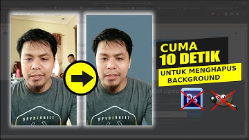 Cara hapus background dengan cepat