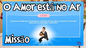 Como fazer a Missão O amor está no ar no The Sims Free Play?