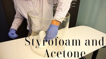 Disintegrating a Styrofoam Cup with Acetone