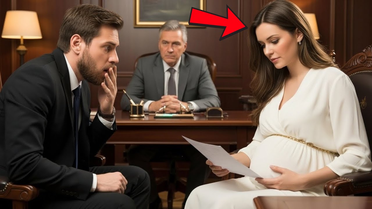 Sie Kam Für Die Scheidung — Er War Schockiert, Als Er Sie Sah — Sie War 7 Monate Schwanger