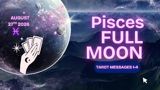 FULL MOON LUNAR ECLIPSE IN PISCES ♓ Pick a Card Tarot |What’s Ending, Healing & Beginning