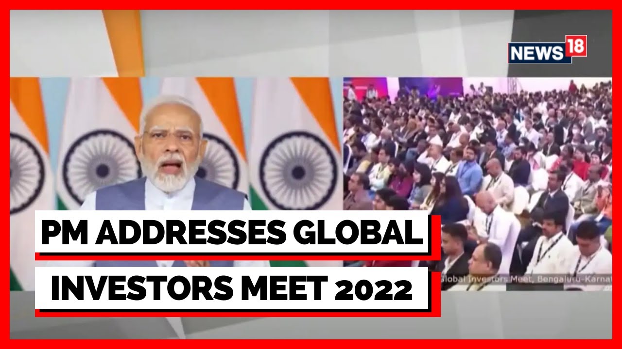 Global Investors Meet 2022 Karnataka | PM Modi Addresses At Global Investors' Meet | English News