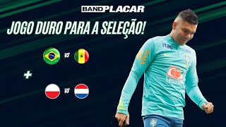 BRASIL X SENEGAL E POLÔNIA X HOLANDA – ANÁLISE E MELHORES ODDS I BANDPLACAR