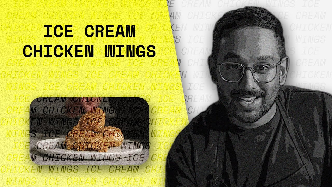Ice Cream Chicken Wings Winging It Justin Narayan YouTube