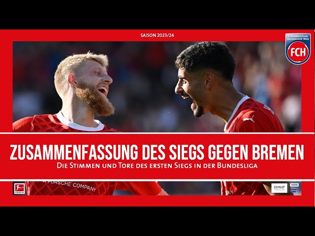 Die Highlights des Spiels gegen Bremen