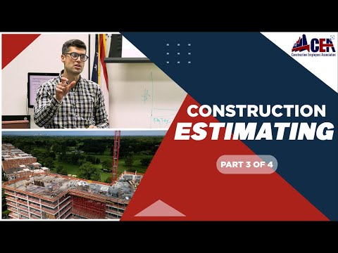 Construction Estimating Bidding Training Part 3 Of 4 