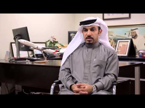 الشيخ ماجد المعلا نائب رئيس أول طيران الإمارات لدائرة العمليات التجارية 3