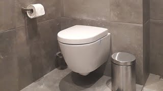 تركيب تواليت معلق، toilet installation