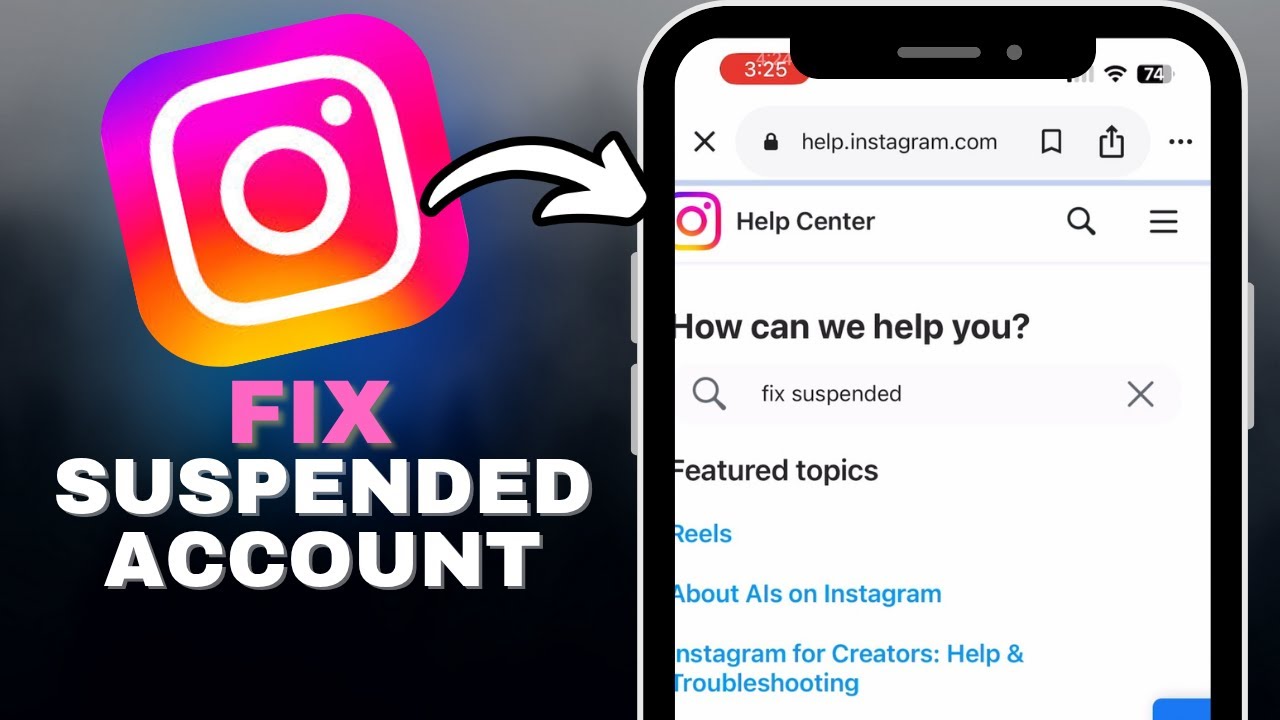 How To Fix Suspended Instagram Account in SECONDS! - YouTube