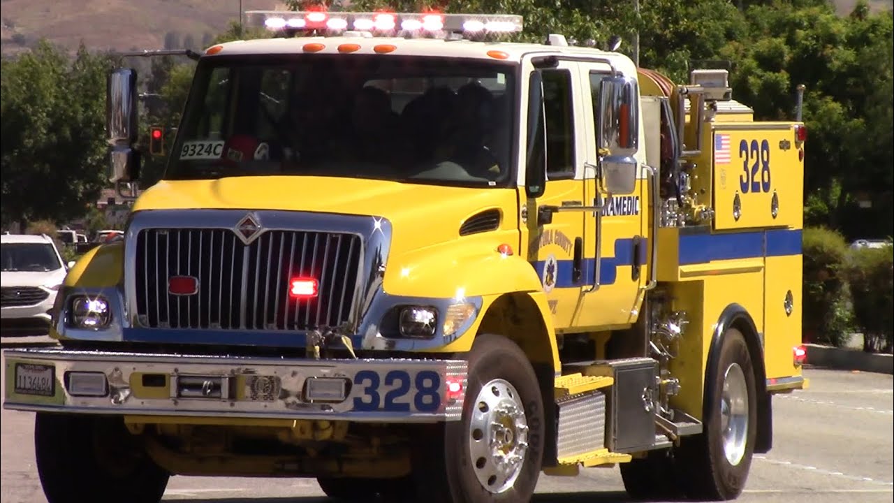 Vcfd Patrol Engine *VERY RARE* VCFD Engine 328 responding - YouTube