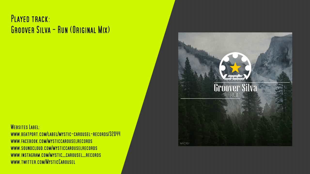 Ver Groover Silva - Run (Original Mix) en YouTube Ver Groover Silva - Run (Original Mix) en YouTube