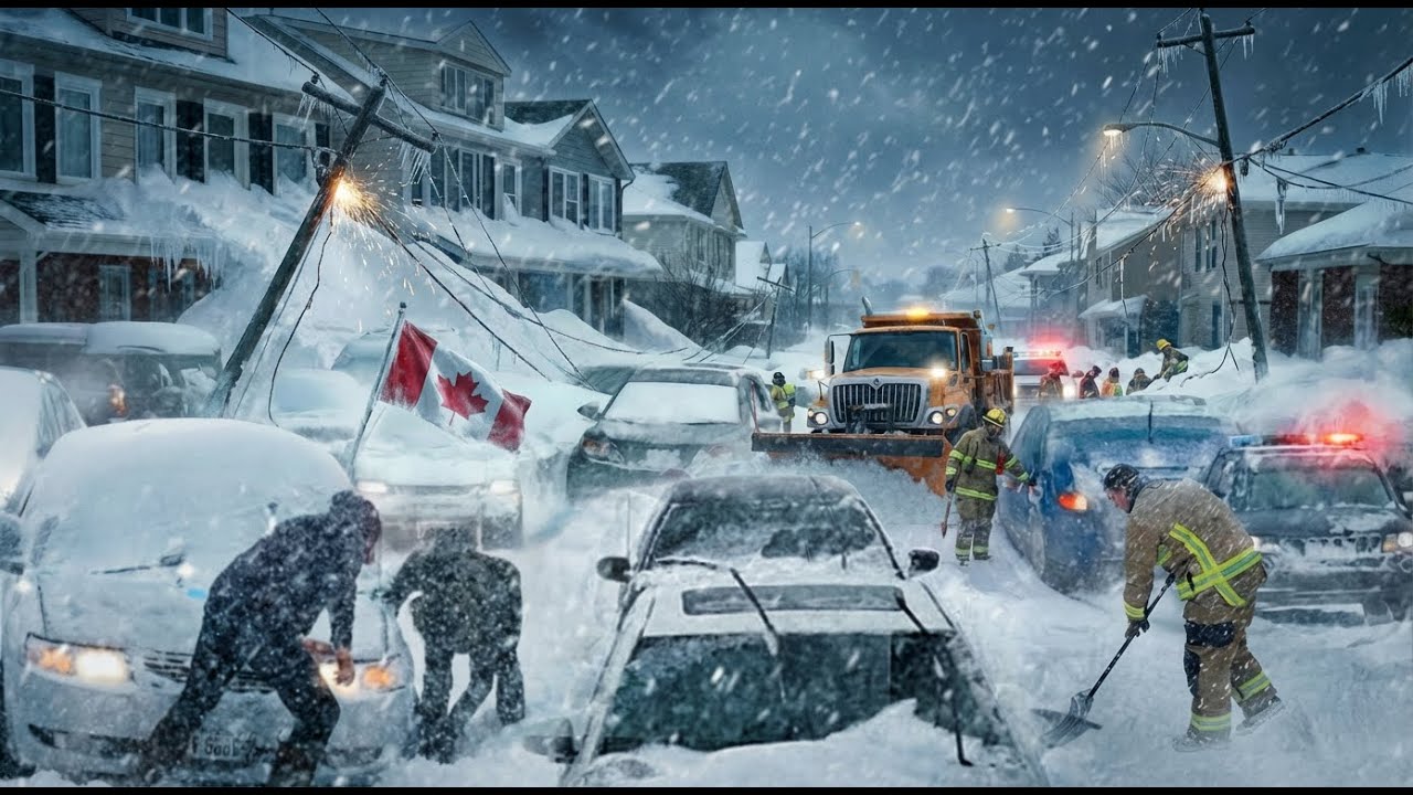 Canada Hit by Massive Snowstorm! Ontario Buried Under Meters of Snow ...