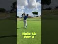 Play the 13th hole at Ryder Cup course, Marco Simone #rydercup #marcosimonegolfcourse #golf