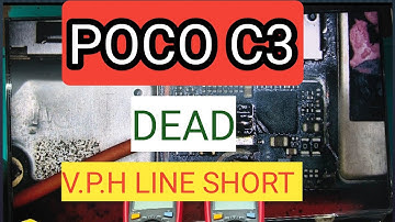 poco c3 dead solution redmi 9a dead short solution redmi 9a vph line short solution redmi 9a dead