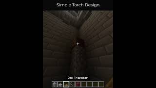 Simple Medieval Torch Design | Minecraft Castle Build